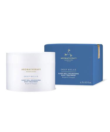 Aromatherapy Associates Deep Relax Body Treatment. Nourishing Body Cream for Soothed and Supple Skin. Made with Vetivert Chamomile and Sandalwood Essential Oils (6.76 oz)