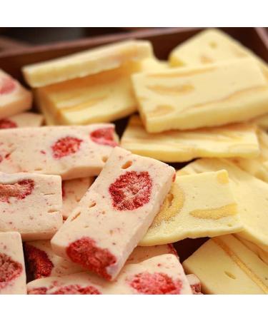 Mango Strawberry Kiwi milk cake candy Mixed flavor snacks sweet traditional handmade pastries soft waxy Nougat casual snacks snack dessert Happy candy gift snack pastry (100 packs) - Buy Online on SooperMarket.com