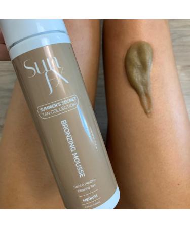 SunFX Ultra Deluxe Self Tanning Bronzing Mousse - Medium Tan Foam with Kakadu Plum Aloe Vera & Coconut - 7.6 fl oz - Buy Online on SooperMarket.com