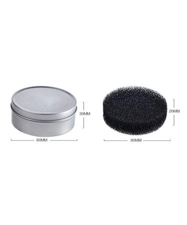 2 in 1 Color Removal Sponge Set for Eye Shadow Blush & Foundation - 4 Replacement Sponges Included - Perfect for Makeup Brush Color Switching - Buy Online on SooperMarket.com