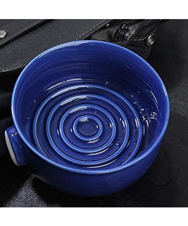 JOUSE Royal Blue Ceramic Men's Shaving Mug Bowl - Wide Mouth for Shaving Brush & Soap - Buy Online on SooperMarket.com