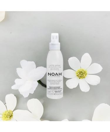 NOAH Natural 5.12 Milk Hair Spray with Cotton Oil For Straightening and Anti-Frizzy Effect 150ml - Buy Online on SooperMarket.com