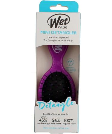 Buy Wet Brush Mini Detangler Brush in Purple - Tangle-Free Solution | 1 Brush - Buy Online on SooperMarket.com