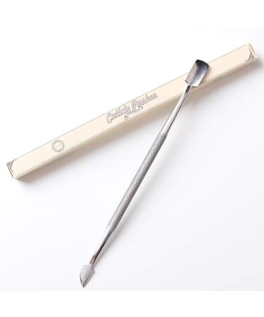 Malva Belle Stainless Steel Cuticle Pusher & Spoon Nail Cleaner - Professional Cuticle Remover and Trimmer for Manicure and Pedicure - Fingernail and Toenail Care Tool - Buy Online on SooperMarket.com