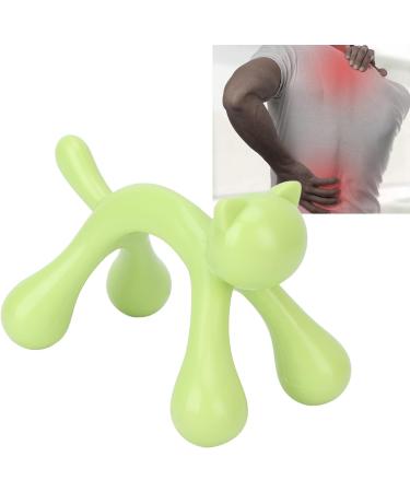 Buy Pressure Point Massager - Kitten Shape ABS Material Deep Tissue Handheld Device (Green) - International Shipping Available - Buy Online on SooperMarket.com