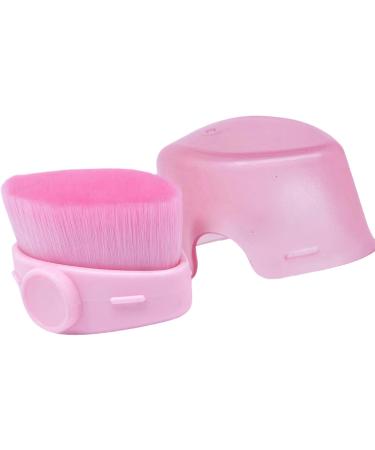Sunscreen Brush | Foundation Brush for Sunscreen Precise Control - Quick-Drying Fiber Bristles Cosmetic Brushes for Liquid Foundation Contour Pink - Buy Online on SooperMarket.com