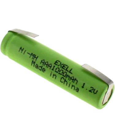 Buy 3-Pack Exell 1.2V AAA Nickel-Metal Hydride Rechargeable Batteries | 1000 mAh - Perfect for Radios & RC Devices - Buy Online on SooperMarket.com