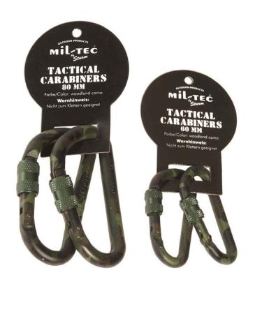 Mil-Tec Karabiner-15922060 Woodland One Size