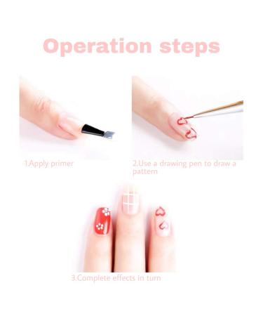 15 PCS Hanyousheng Nail Art Brush Set - Acrylic & Detail Brushes for Professional Nail Design - Ideal for Salon & Home Use - Buy Online on SooperMarket.com