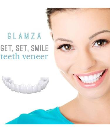 JMBK 5 Pairs Cosmetic Prosthesis Teeth - Fake Teeth Veneer for Comfort Fit & Confidence | Instant Snap-On Solution - Buy Online on SooperMarket.com