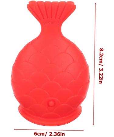FOYTOKI 2pcs Silicone Fish Lip Filler Lip Plumping Device Lip Beauty Tool Natural Lip Plumper Red - Buy Online on SooperMarket.com
