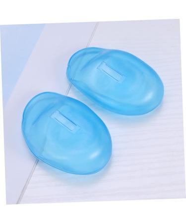 FOMIYES 4 Pairs Ear Plugs Ear Cover Salon Ear Heat Protector Hair Salon Ear Caps Ear Shower Cap Blue Hair Toner Hair Dye Accessories Hair Dye Tools Dye Silicone Ear Water Proof Shield - Buy Online on SooperMarket.com