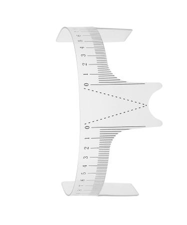 Professional Eyebrow Positioning Ruler | Brow Stencils & Shaper | Microblading & Brow Mapping Tool - Buy Online on SooperMarket.com