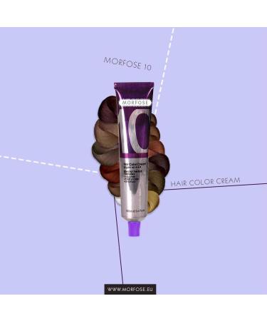 Morfose 10 Professional Hair Colour Cream 100 ml Red - Buy Online on SooperMarket.com