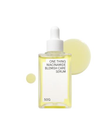 ONE THING Niacinamide Blemish Care Serum 1.76 Oz | Vitamin B3 Face Brightening Hydrating Serum for Dull Skin | Even Glass Skin Tone Hyperpigmentation Discoloration Breakout Care | Korean Skin Care