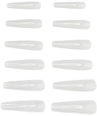 Nai Tips 360 Pieces Acrylic Nail Tips Full Cover Multiple Sizes Versatile Use for DIY Nail Art Manicure Shop (02#) - Buy Online on SooperMarket.com