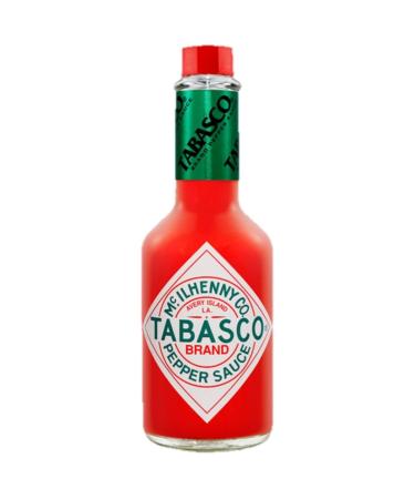 Tabasco Pepper Sauce - 350 ml / 0.35 liter glass bottle - original - 100% natural ingredients - hot chili sauce