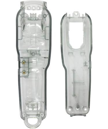 Brensty 1Set Gray Hair Clipper Back Housing Cover Clear Front Lid for Hair Trimmer Tools Kit - Buy Online on SooperMarket.com