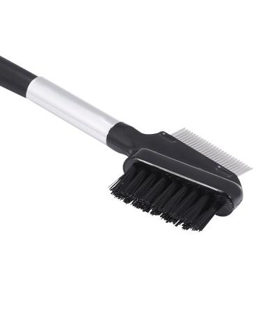 Premium Eyebrow Brush & Eyelash Comb - Metal Teeth Spoolie for Makeup | Travel-Friendly Beauty Tool - Buy Online on SooperMarket.com