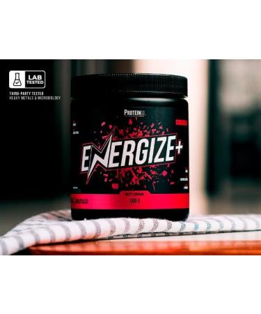 ProteinCo | Energize+ | 60 Servings | Energy Drink Powder Formula | BCAA & L-Tyrosine | Concentration & Focus | NEW FLAVOUR Electric Blue Raspberry 60 Servings (Pack of 1) - Buy Online on SooperMarket.com