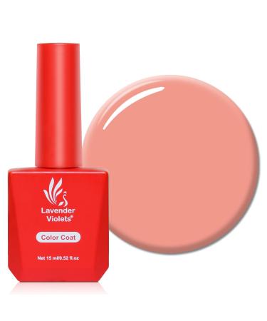 Lavender Violets 15ml Gel Nail Polish Skin Pink UV LED Soak Off Nail Lamp Curing Manicure Pedicure Larger Content Gentle Anna A0165