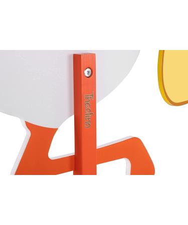 Theolino Storch Birth - Premium 150 cm Wooden Stork - Double-Sided Print - Unique Baby Gift for Birth - Perfect for Boys & Girls - Buy Online on SooperMarket.com