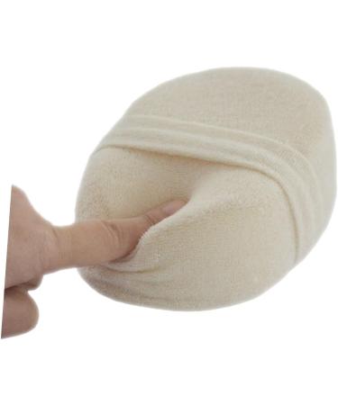 NOLITOY Natural Bath Sponge Set for Men | Eco-Friendly Loofah Shower Pouf & Mesh Bath Ball | Perfect Body Wash Sponge for Home Use - Buy Online on SooperMarket.com