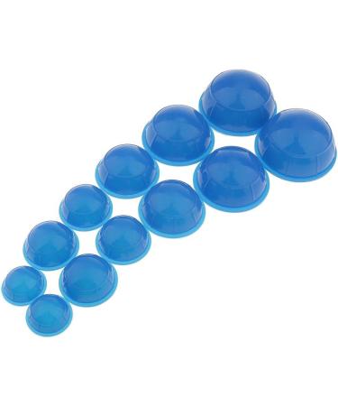 Sharplace 5x Silica Gel Cupping Set (12 Pack) - Face Anti-Cellulite Therapy for Global Shipping - Buy Online on SooperMarket.com