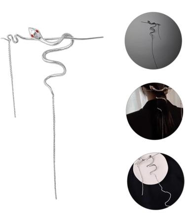 Mikinona Hair Pin Hair Fork Clip Updo Hair Accessories Snake Hair Sticks Snake Accessories For Women Hair Sticks For Bun Hair Stick China Metal Serpentine Miss - Buy Online on SooperMarket.com