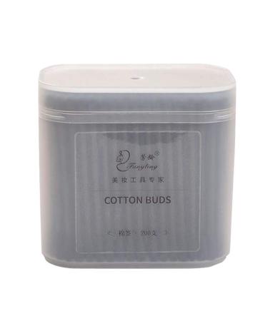 200 Counts Cotton Swabs Natural Double Tipped Organic Cruelty Free Ear Buds C03