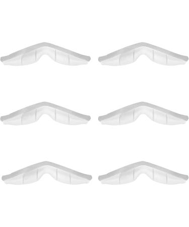 Clear Anti-Fog Nose Bridge Pads - 5pcs Silicone Self-Adhesive Strips for Mask, Comfortable Seal Cushion for DIY Crafting - Buy Online on SooperMarket.com