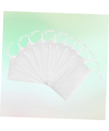 NOLITOY 20pcs Foaming Mesh Soap Saver Pouch - Quick Dry & Efficient Soap Usage - White Bath Ball Holder 15x9cm - Buy Online on SooperMarket.com