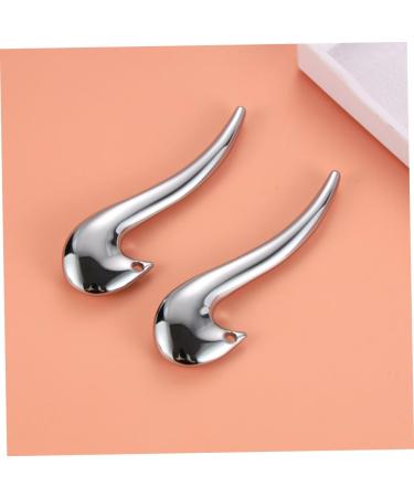 Beavorty 4pcs Metal Acupuncture Stick Tools Eye Roller Tool for Face Eye Acupoint Scraper Face Acupoint Scraper Face Scraper Eye Scraper Faical Tool Massage Zinc Alloy Tendon Stick 10.00X3.20X3.00CMx4pcs Silverx4pcs - Buy Online on SooperMarket.com