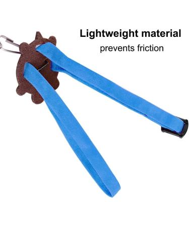 Dongker Turtle Harness and Leash | Adjustable Leather Turtle Control Rope for Walking Pet Turtles - L Blue - Buy Online on SooperMarket.com