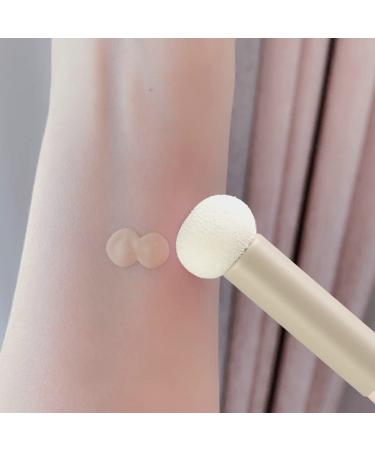 TEONEI Foundation Sponge Powder Brush Set - 3Pcs Makeup Puff & Concealer Brush Applicator for Flawless Finish | International Shipping Available - Buy Online on SooperMarket.com