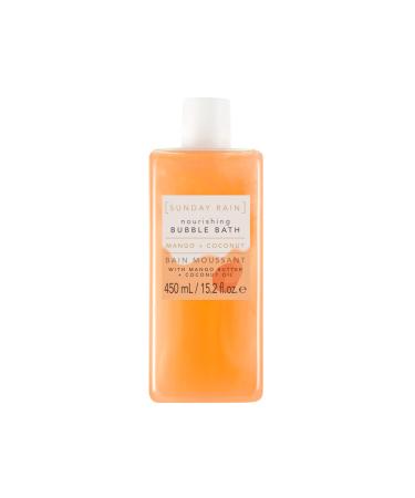 Sunday Rain Nourishing Luxury Refreshing Tropical Bubble Bath with Mango Butter and Coconut Oil 450 ml Red Mango & Coconut