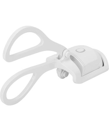 Verdant Touch Electric Heated Eyelash Curler Electric Heated Eyelash Curler USB Rechargeable Fast Heating Makeup Tool for Women Pearl White - Buy Online on SooperMarket.com