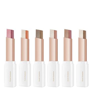 Buy Double Color Eyeshadow Stick - 2 in 1 Gradient Shimmer Eye Makeup - International Shipping Available - Buy Online on SooperMarket.com