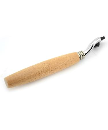 Magideal Traditional Shave Set - Easy-to-Use Manual Shaving with Wooden Handles for Men | Portable & Ideal for Home Use - Buy Online on SooperMarket.com