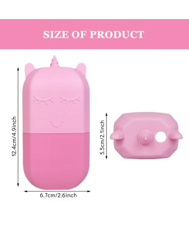 Buy Pink Ice Roller for Face & Eyes | Cold Gua Sha Massage Tool - Tighten & Beautify Skin - Buy Online on SooperMarket.com