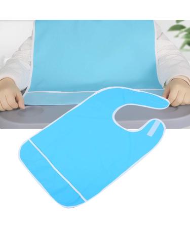 Portable Bib Adult Bib for the Elderly Patient Adult People Who Cannot Take Care of Themselves 18*14*2cm Sky Blue 45*65cm - Buy Online on SooperMarket.com
