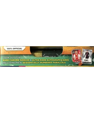 2022-2023 Topps PLAYMAKERS UEFA Champions League Match Attax Soccer Trading Card Game Mega Masters Series - 90 Card Collector Tin with 4 Exclusive Limited Edition Cards - Buy Online on SooperMarket.com