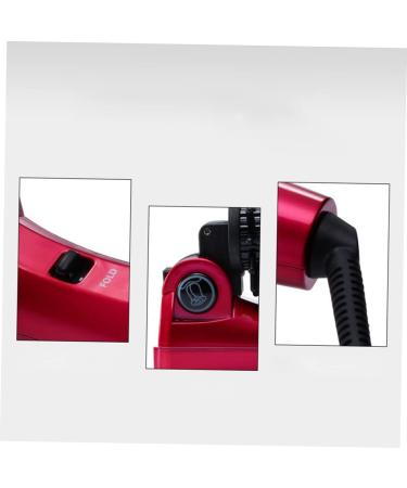 Mikinona Travel US Barrel Heated Curler Brush Ceramic Hair Long Iron Hot for Plug Curling Styler with - Buy Online on SooperMarket.com