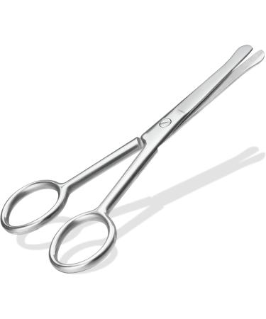 Buy Adiwo 10.5 cm Stainless Steel Dog Hair Scissors | Rounded Fur Scissors for Perfect Coat Care | International Shipping - Buy Online on SooperMarket.com
