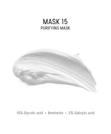 DermaCeutic Mask 15 - Glycolic & Salicylic Acid Face Mask for Deep Pore Cleansing | 50 ml - International Shipping Available - Buy Online on SooperMarket.com