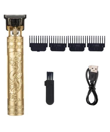 AuntYou Haircut for Men Recharge Shaver Adult Electric Vintage Clipper Home USB Charging Barber Shop B
