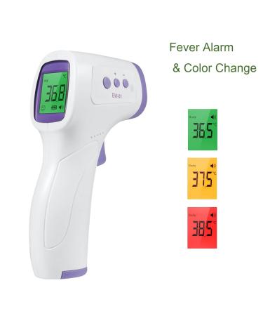 Bestyks Contactless Forehead Thermometer - Infrared Digital Fever Thermometer for Babies Kids & Adults | 32 Data Storage Quick Read & Fever Alarm - Buy Online on SooperMarket.com
