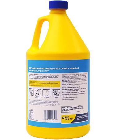 ZEP INC Carpet Shampoo - 128 fl oz | Deep Clean Your Carpets | Fast International Shipping - Buy Online on SooperMarket.com