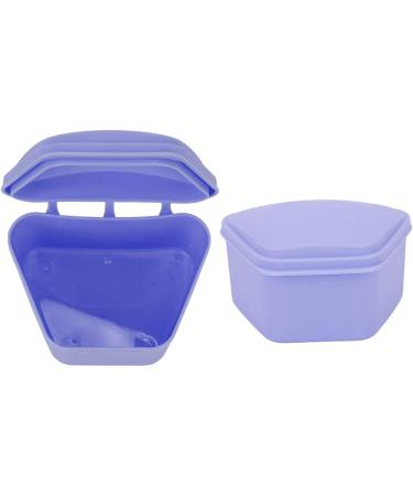 Face Mask Container - Exquisite Trapezoid Lock Design Case for Travel - Purple - Ideal for International Shipping - Buy Online on SooperMarket.com