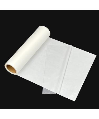 PLANTIONAL Double Sided Iron On Adhesive Film: 11.8 inch x 10 Yards Heavy Weight Double-Sided Press-on Patch Heat Melt Fabric Glue Sheet Permanent Fusible Adhesive